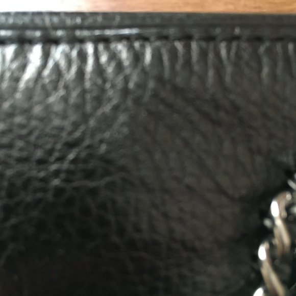 BCBG Mazxazria Pebbled Black Leather Bag - Picture 11 of 13